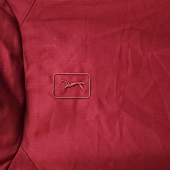 PGA Tour Red Jacket with Full-Zip and Fitted Cuffs - Picture 8 of 15
